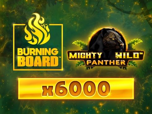 Mighty Wild: Panther Gold Burning Board